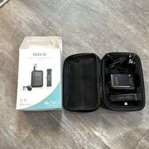 NEW MOVO Edge-D1. 2.4Hz Wireless Microphone System for IOS